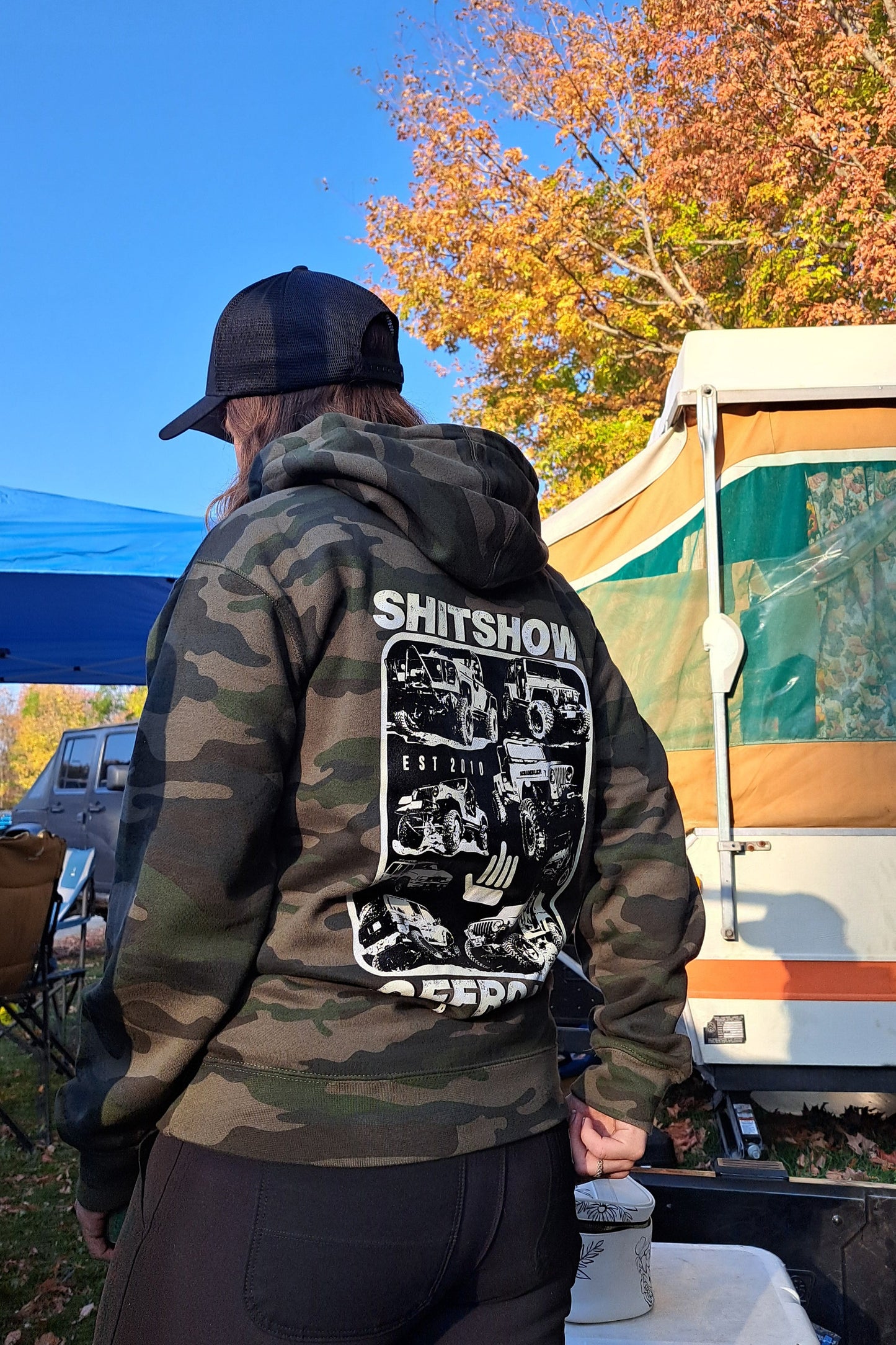 Shitshow Offroad Hoodie - Camo