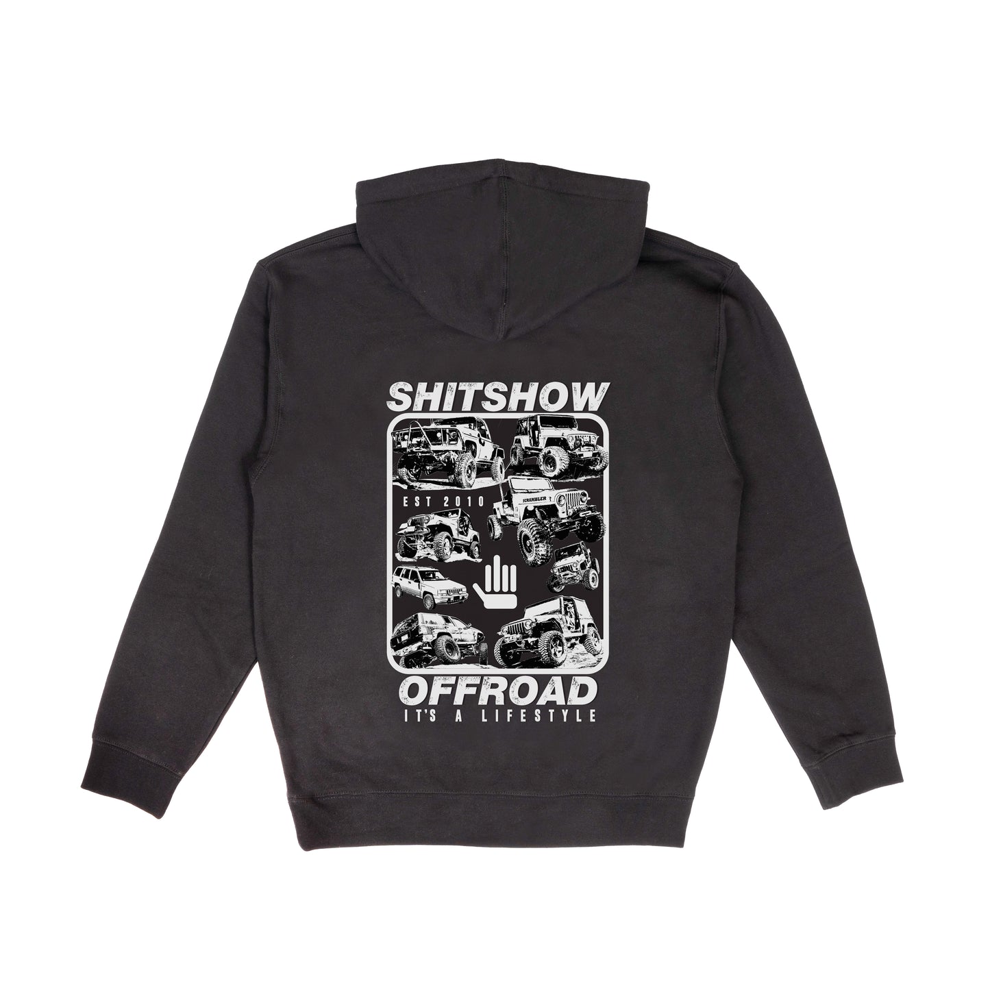 Shitshow Offroad Hoodie - Black