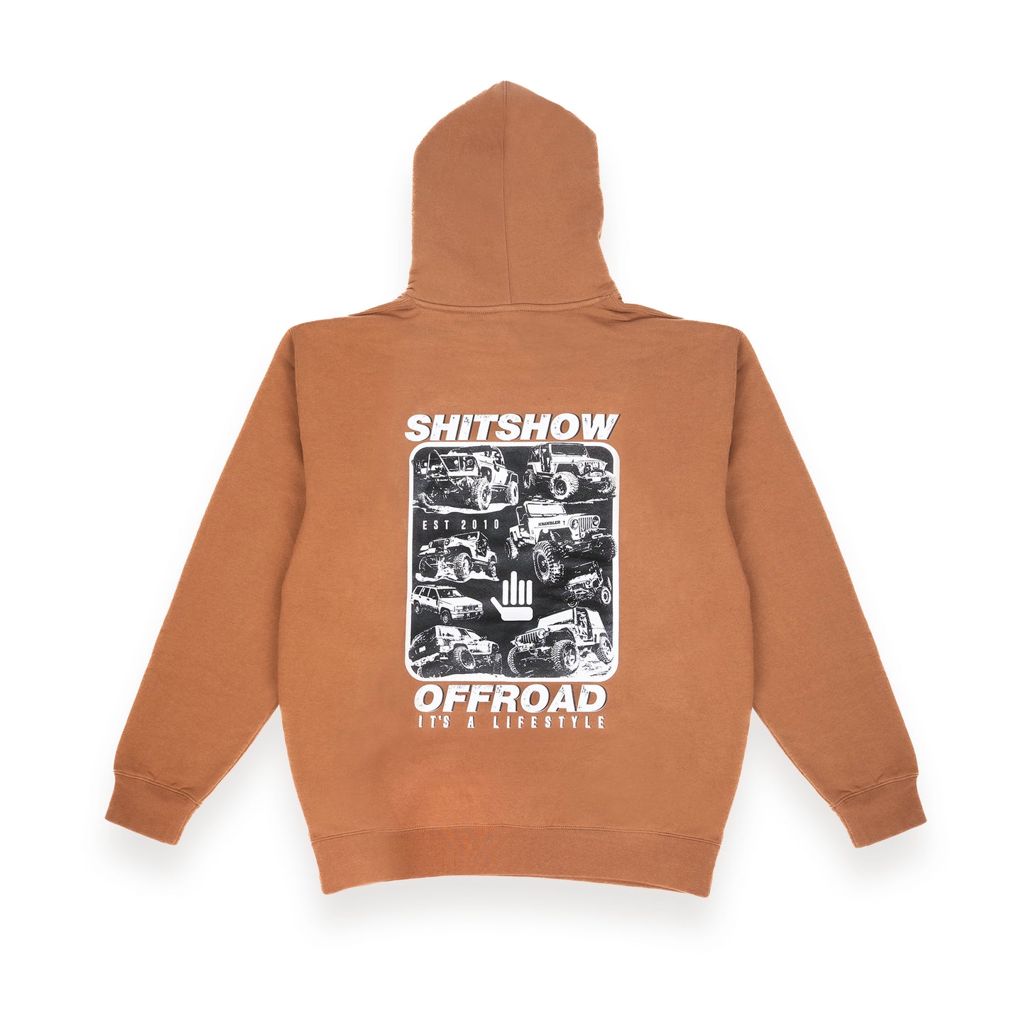 Shitshow Offroad Hoodie - Tan