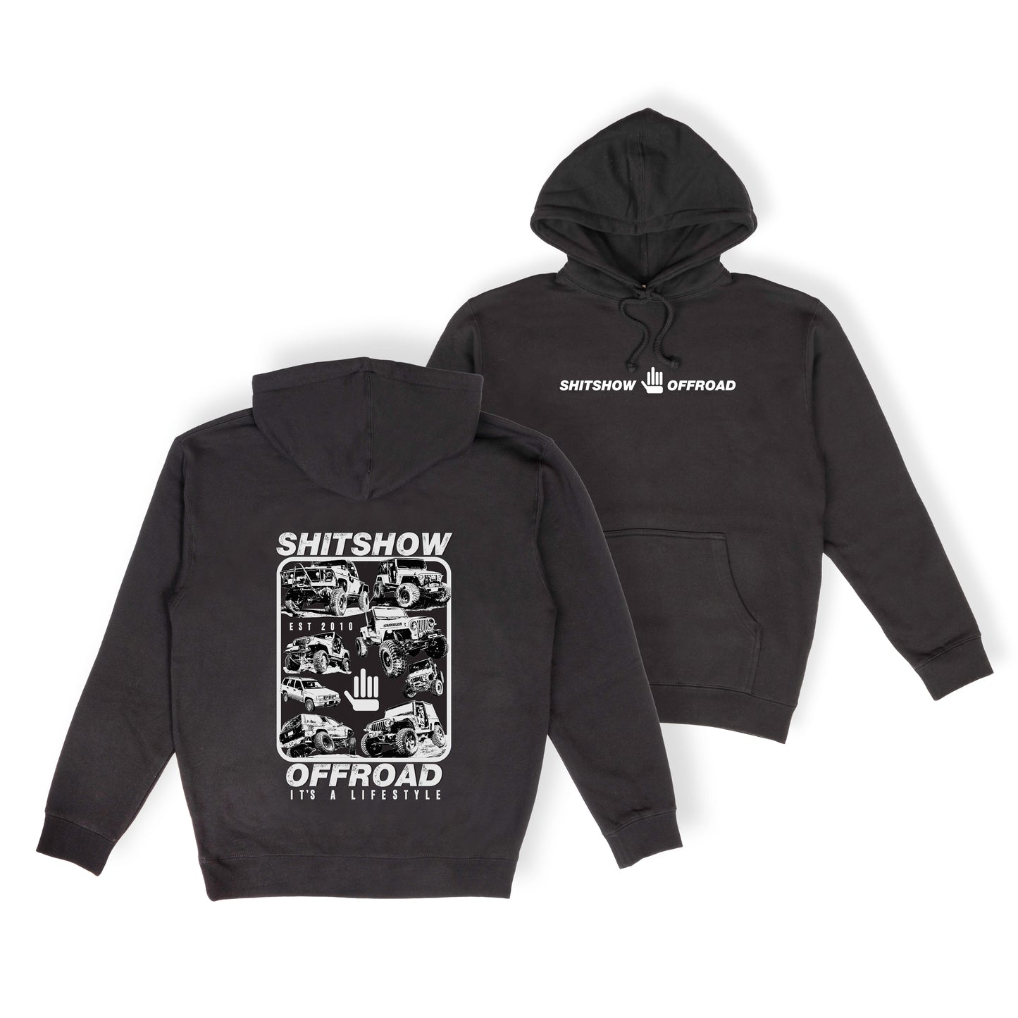 Shitshow Offroad Hoodie - Black