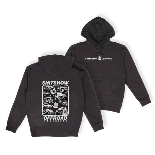 Shitshow Offroad Hoodie - Black