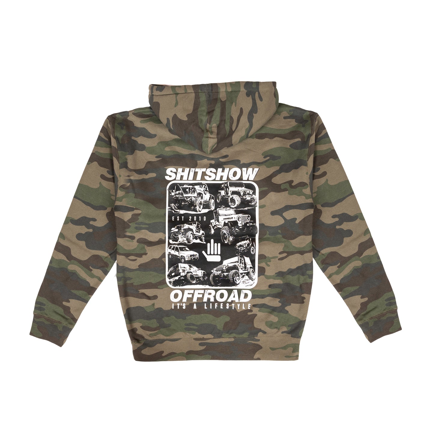 Shitshow Offroad Hoodie - Camo