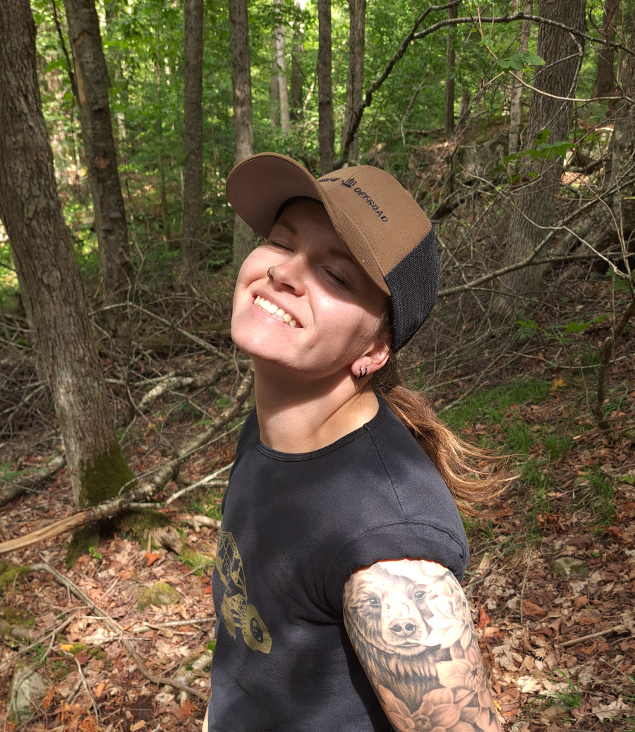 Shitshow Offroad Mesh Snapback Baseball Hat - Tan/Black